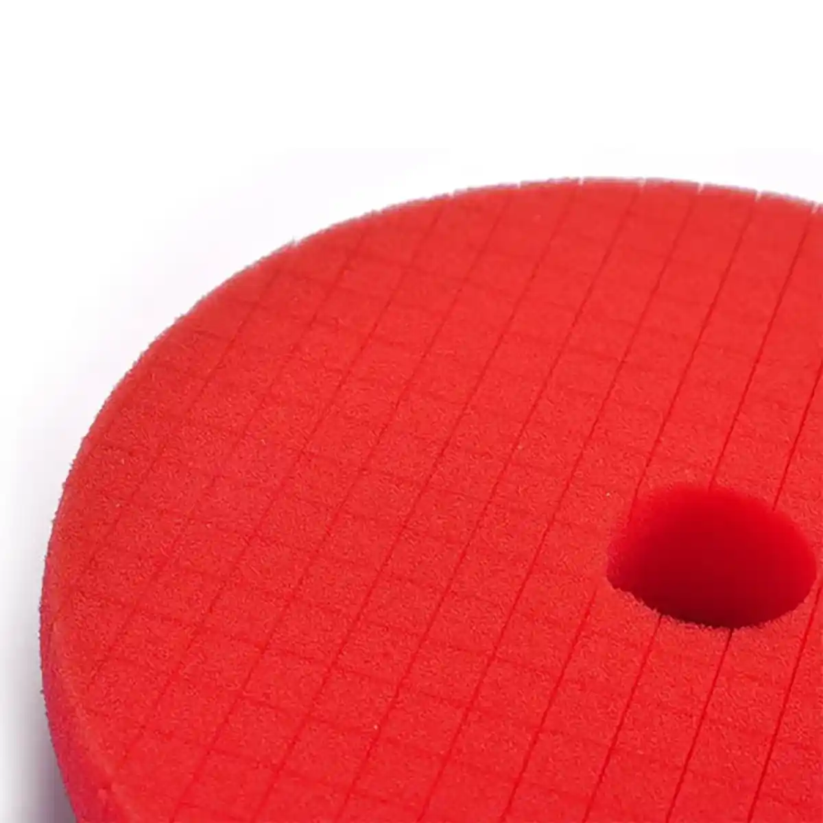 Cross Cut Foam Pad – Red Finishing – 5 Inch for Ultra-Fine Paint Correction and Finishing